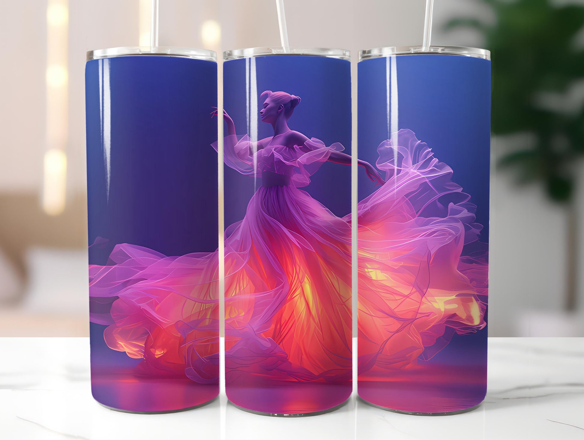 Ballet 4 Tumbler Wrap - CraftNest - Digital Crafting and Art