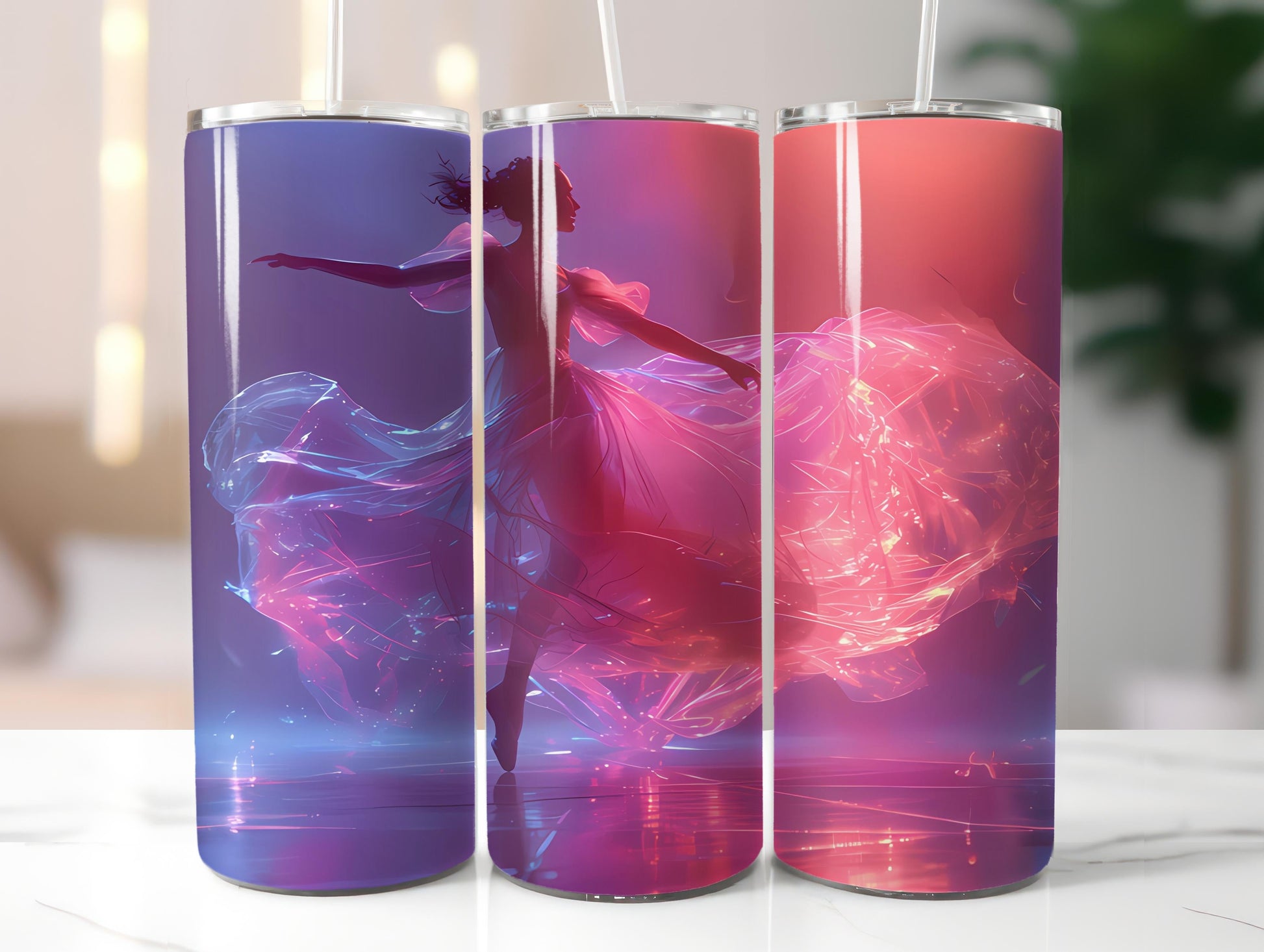 Ballet 5 Tumbler Wrap - CraftNest - Digital Crafting and Art