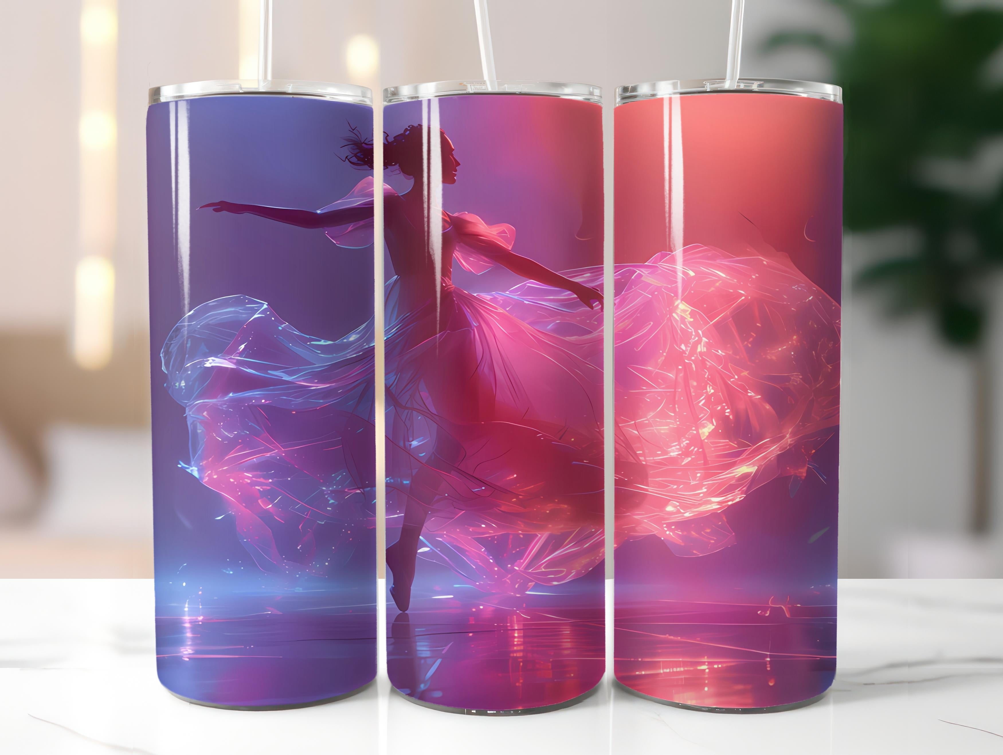 Ballet 5 Tumbler Wrap - CraftNest - Digital Crafting and Art