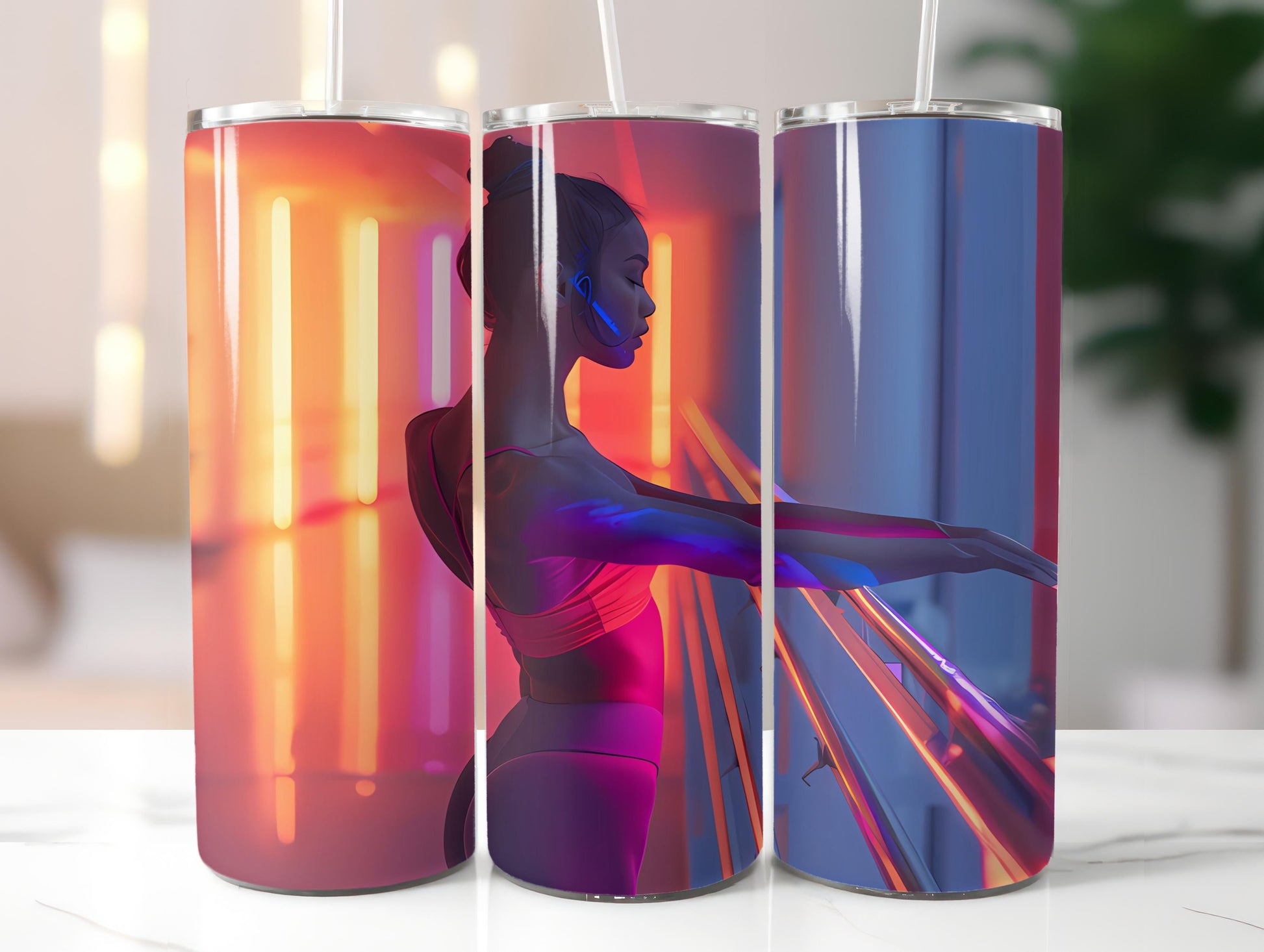 Ballet 4 Tumbler Wrap - CraftNest - Digital Crafting and Art