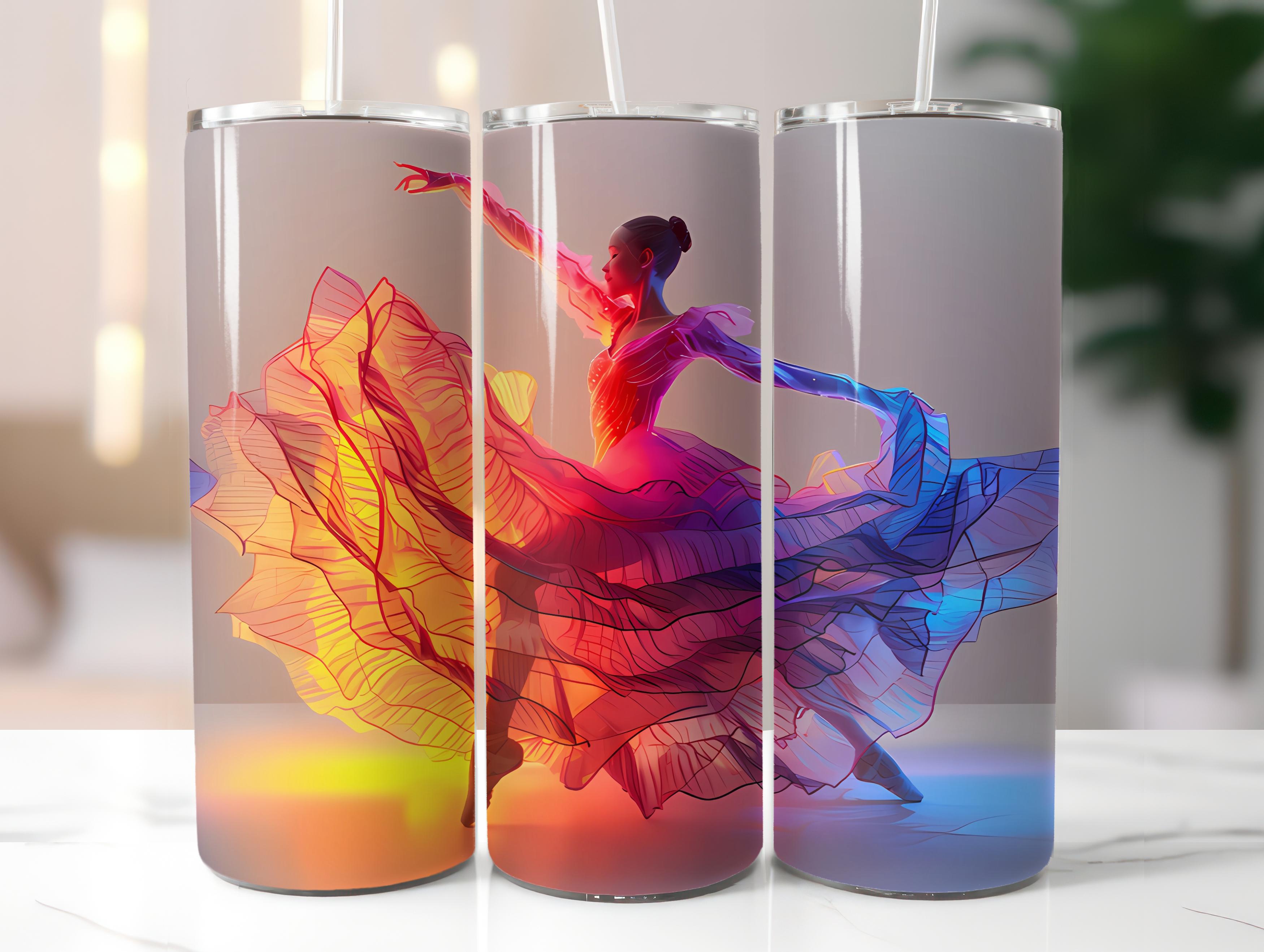 Ballet 2 Tumbler Wrap - CraftNest - Digital Crafting and Art