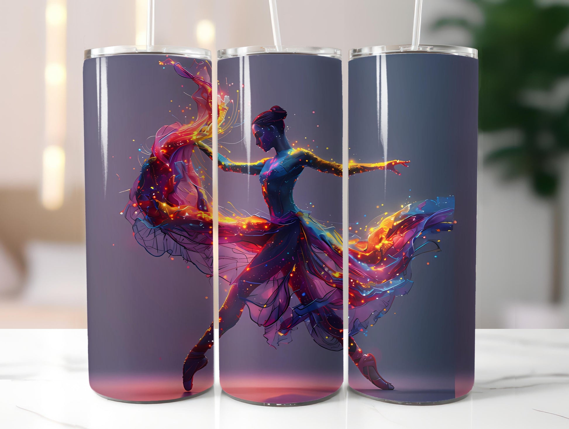 Ballet 3 Tumbler Wrap - CraftNest - Digital Crafting and Art