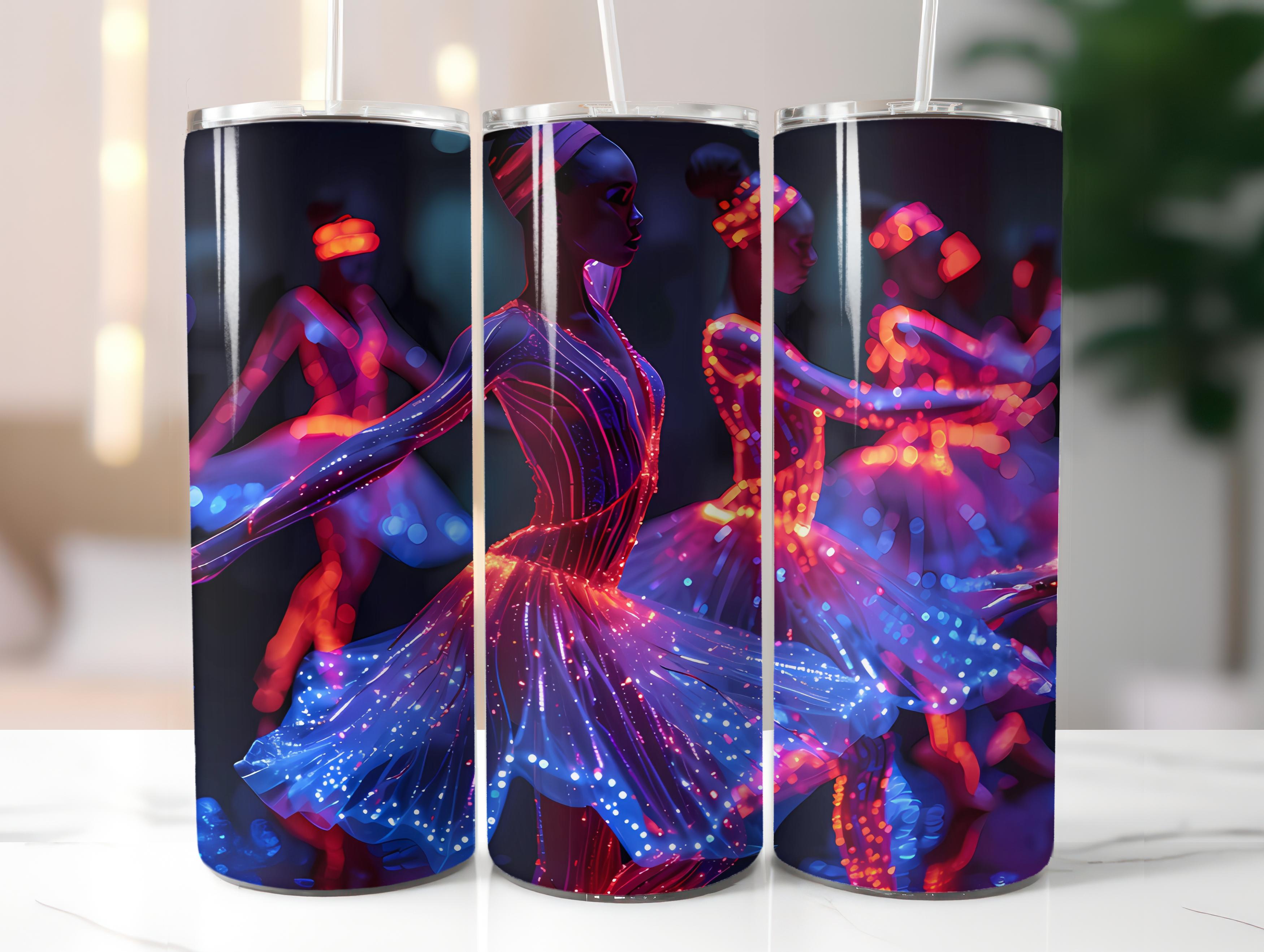 Ballet 3 Tumbler Wrap - CraftNest - Digital Crafting and Art