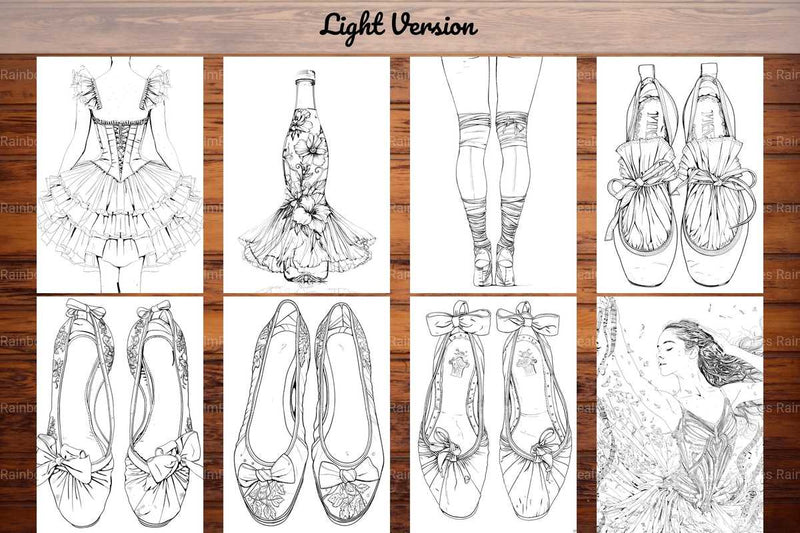 Ballet Coloring Books - CraftNest - Digital Crafting and Art