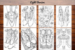 Ballet Coloring Books - CraftNest - Digital Crafting and Art