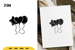 Kawaii Balloons SVG Bundle - CraftNest - Digital Crafting and Art