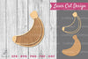 Banana Laser Cut Decoration Clipart Bundle
