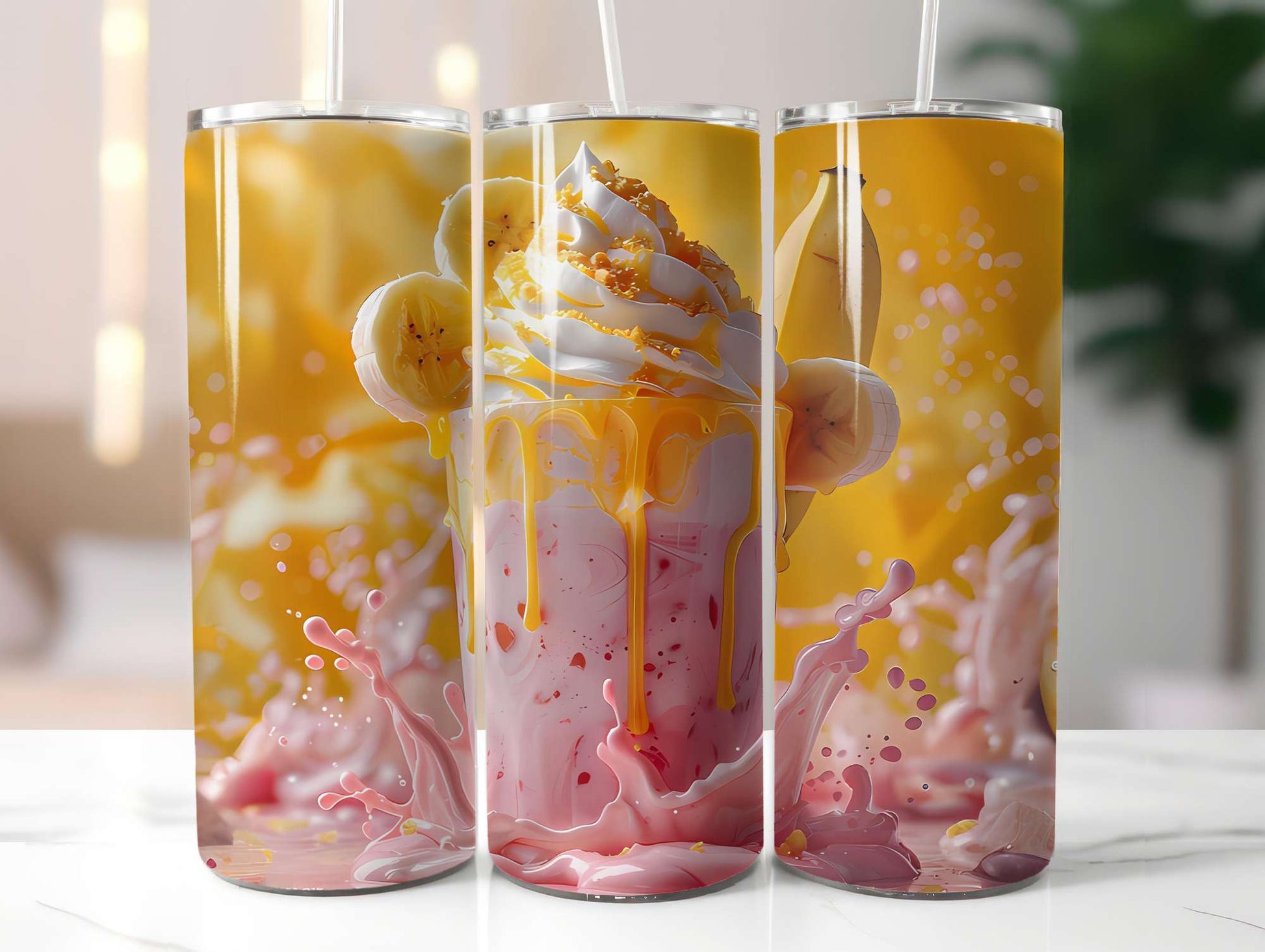 Banana 4 Tumbler Wrap - CraftNest - Digital Crafting and Art