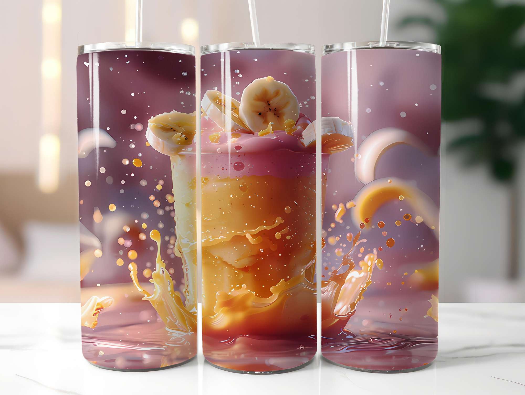Banana 3 Tumbler Wrap - CraftNest - Digital Crafting and Art