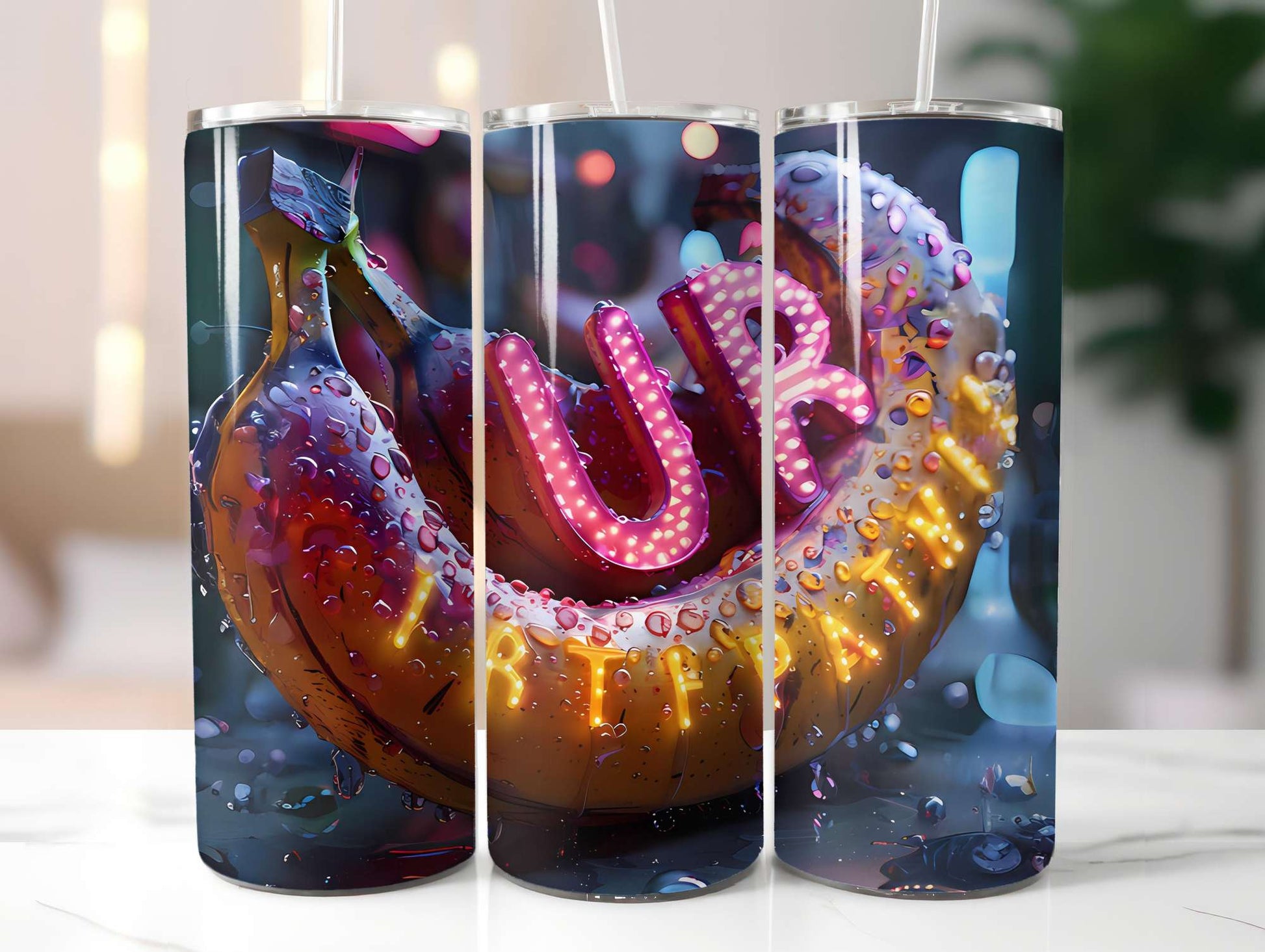 Banana 4 Tumbler Wrap - CraftNest - Digital Crafting and Art