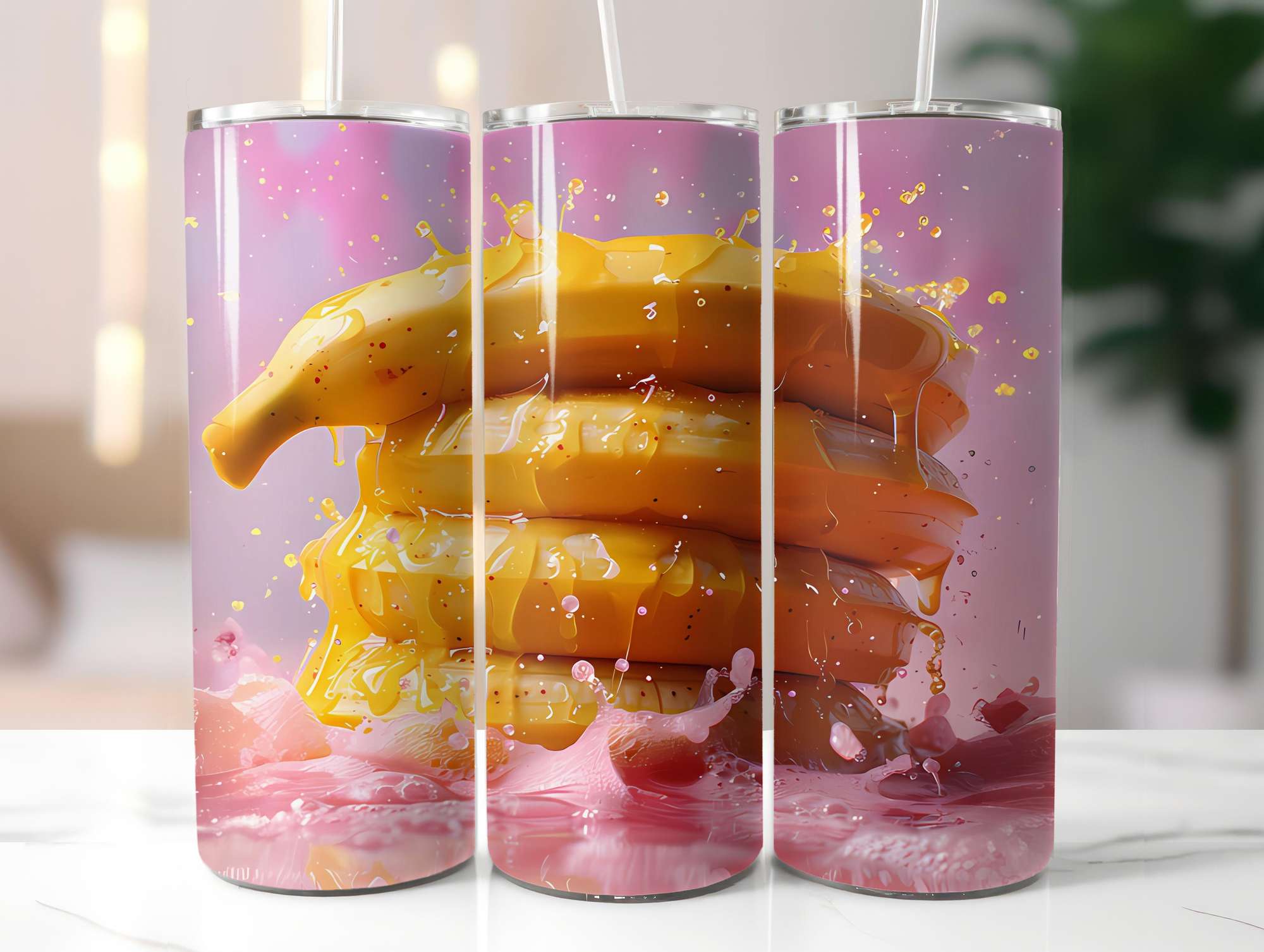 Banana 3 Tumbler Wrap - CraftNest - Digital Crafting and Art