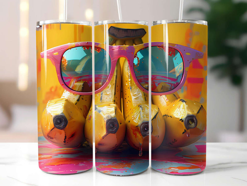 Banana 4 Tumbler Wrap - CraftNest - Digital Crafting and Art