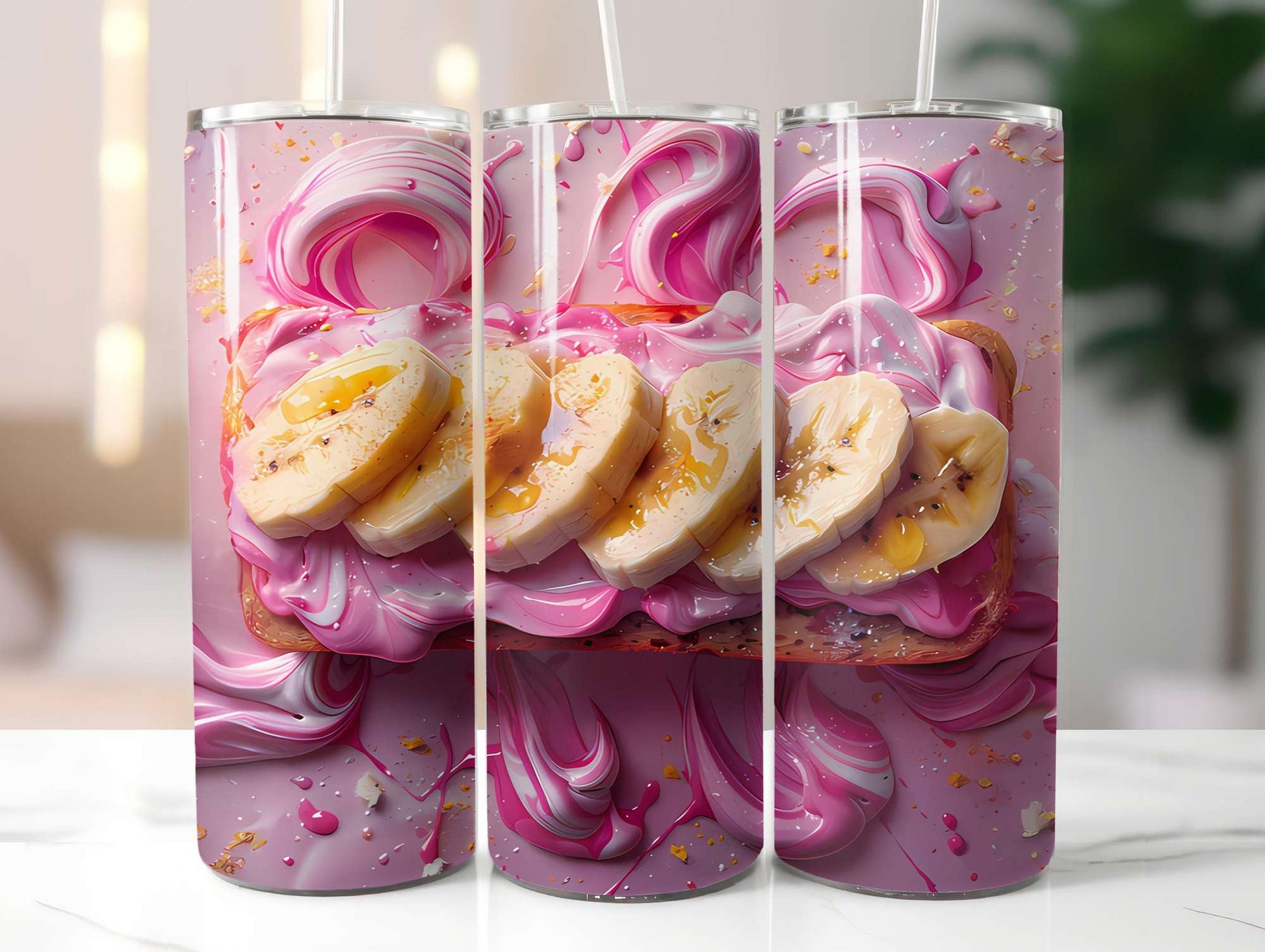 Banana 3 Tumbler Wrap - CraftNest - Digital Crafting and Art