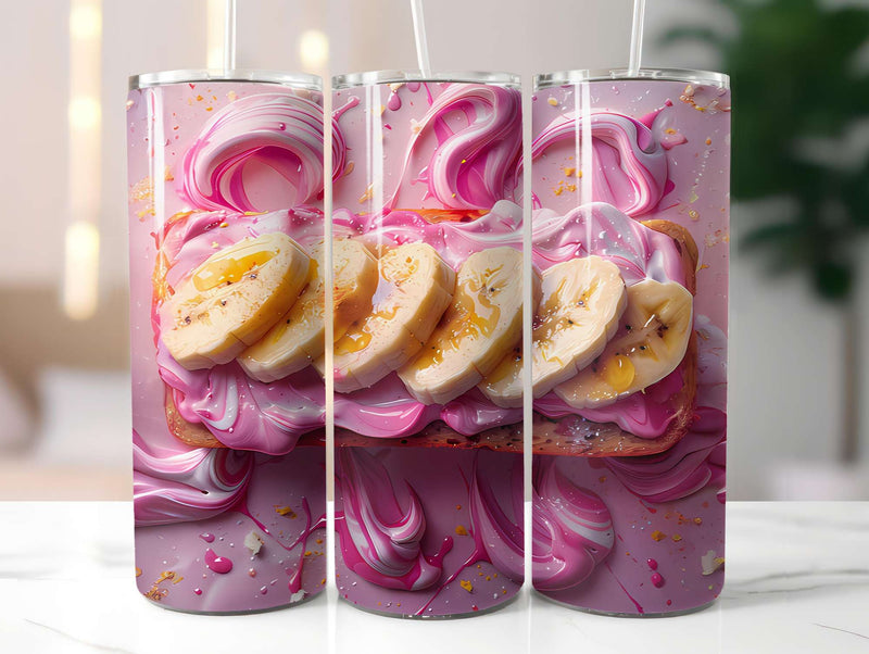Banana 3 Tumbler Wrap - CraftNest - Digital Crafting and Art