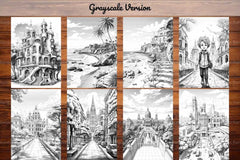 Barcelona Coloring Books - CraftNest