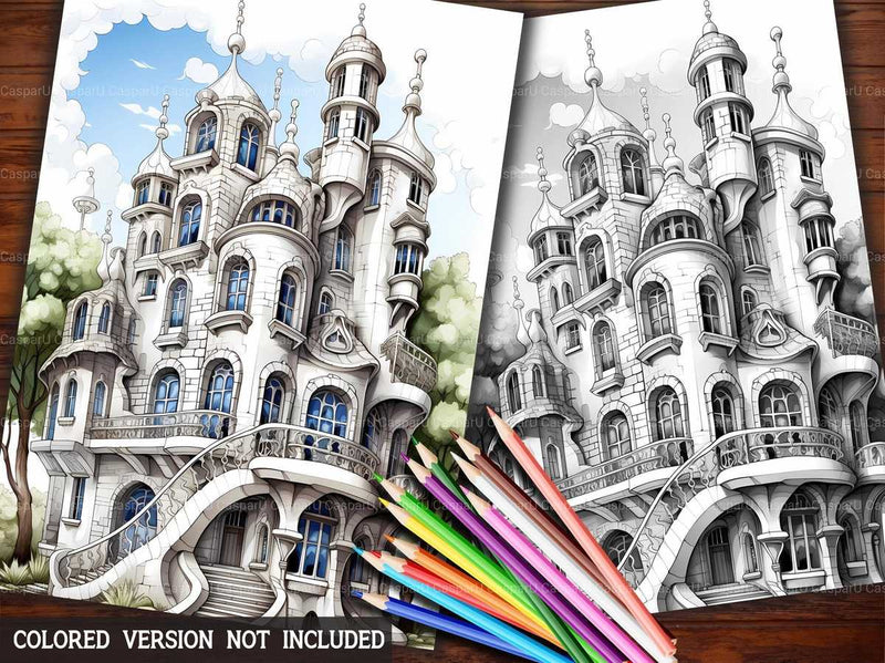 Barcelona Coloring Books - CraftNest
