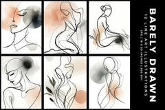 Barely Drawn - Women - CraftNest - Digital Crafting and Art