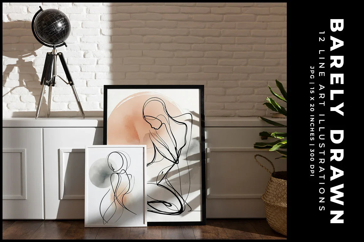 Barely Drawn - Women - CraftNest - Digital Crafting and Art