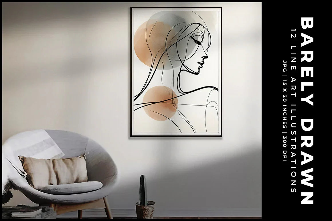 Barely Drawn - Women - CraftNest - Digital Crafting and Art