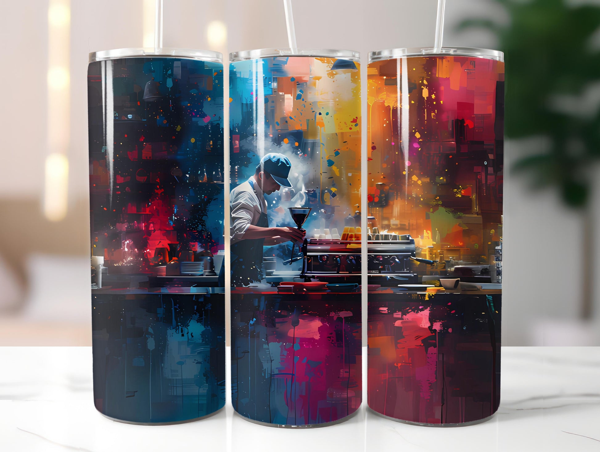 Barista Profession 1 Tumbler Wrap - CraftNest - Digital Crafting and Art