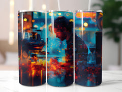 Barista Profession 5 Tumbler Wrap - CraftNest - Digital Crafting and Art