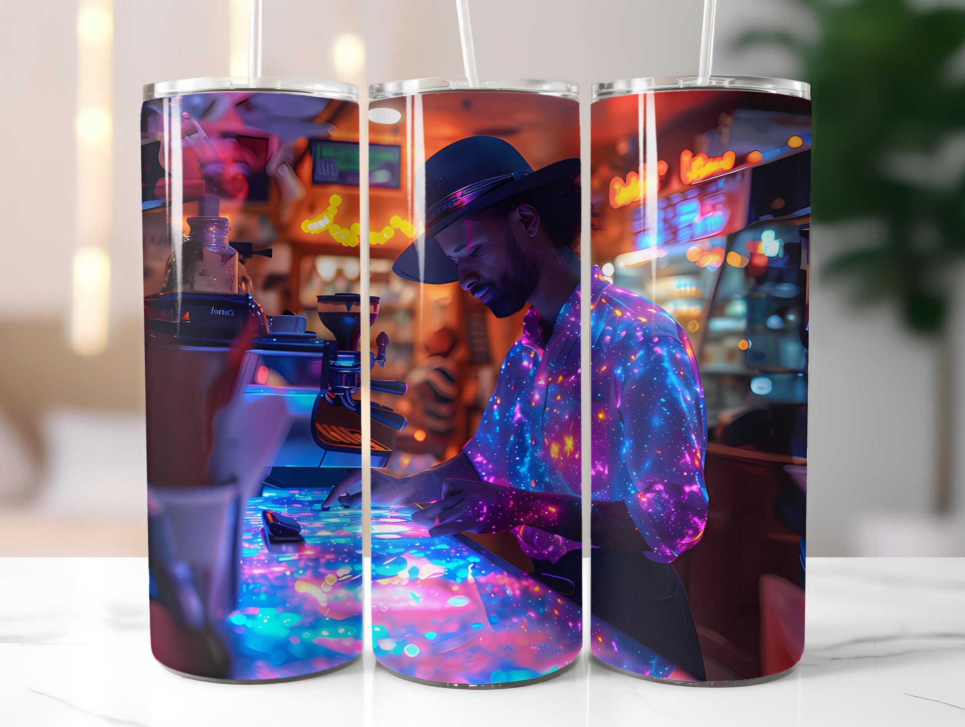 Barista Profession 1 Tumbler Wrap - CraftNest - Digital Crafting and Art