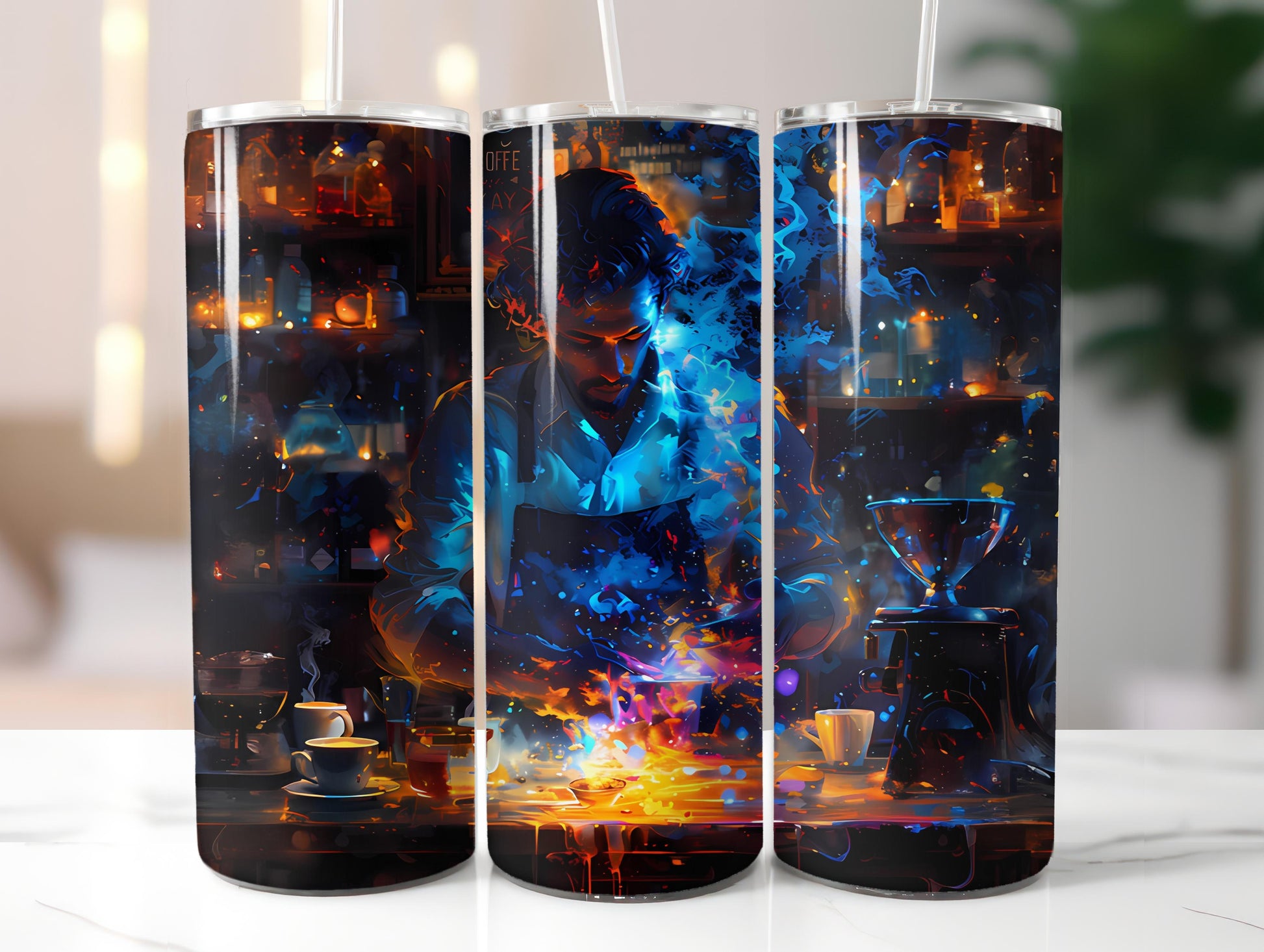 Barista Profession 5 Tumbler Wrap - CraftNest - Digital Crafting and Art