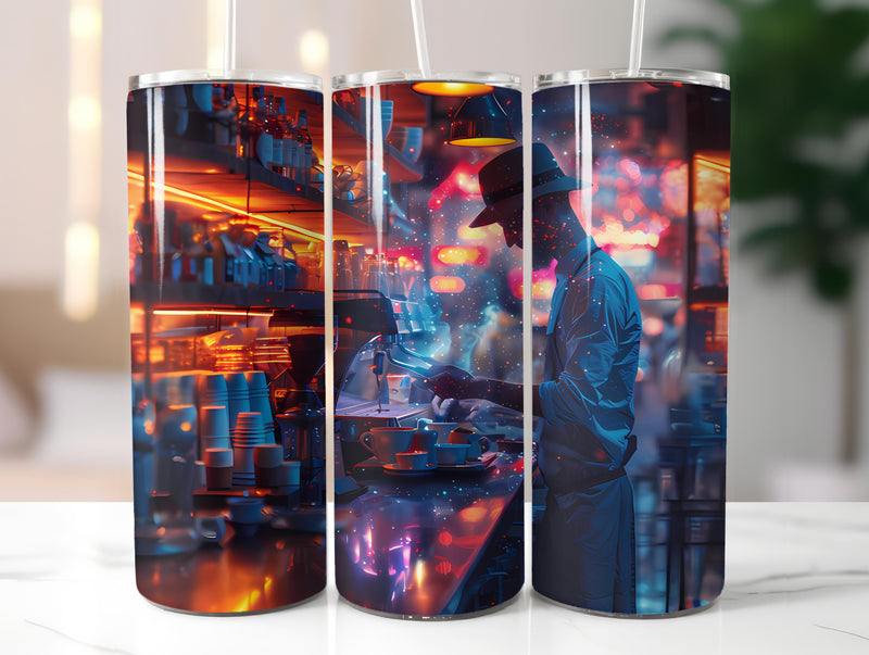Barista Profession 5 Tumbler Wrap - CraftNest - Digital Crafting and Art