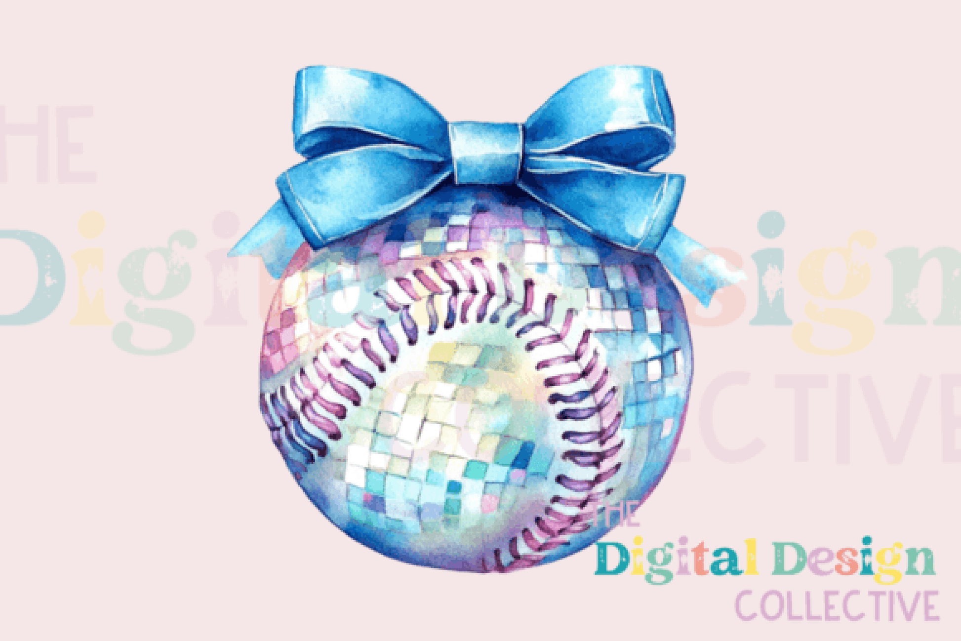 Baseball Coquette Bow Design Clipart Bundle - CraftNest - Digital Crafting and Art