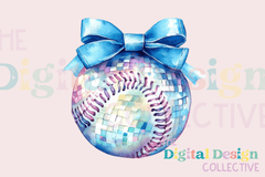 Baseball Coquette Bow Design Clipart Bundle - CraftNest - Digital Crafting and Art