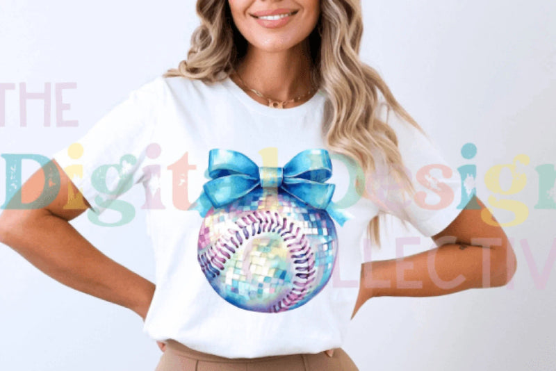 Baseball Coquette Bow Design Clipart Bundle - CraftNest - Digital Crafting and Art