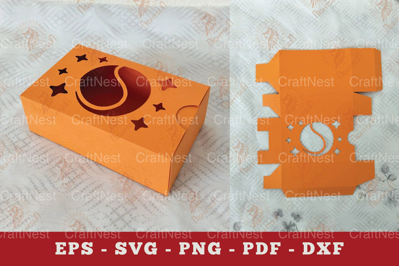 Baseball Gift Box Paper Cut SVG Bundle - CraftNest - Digital Crafting and Art