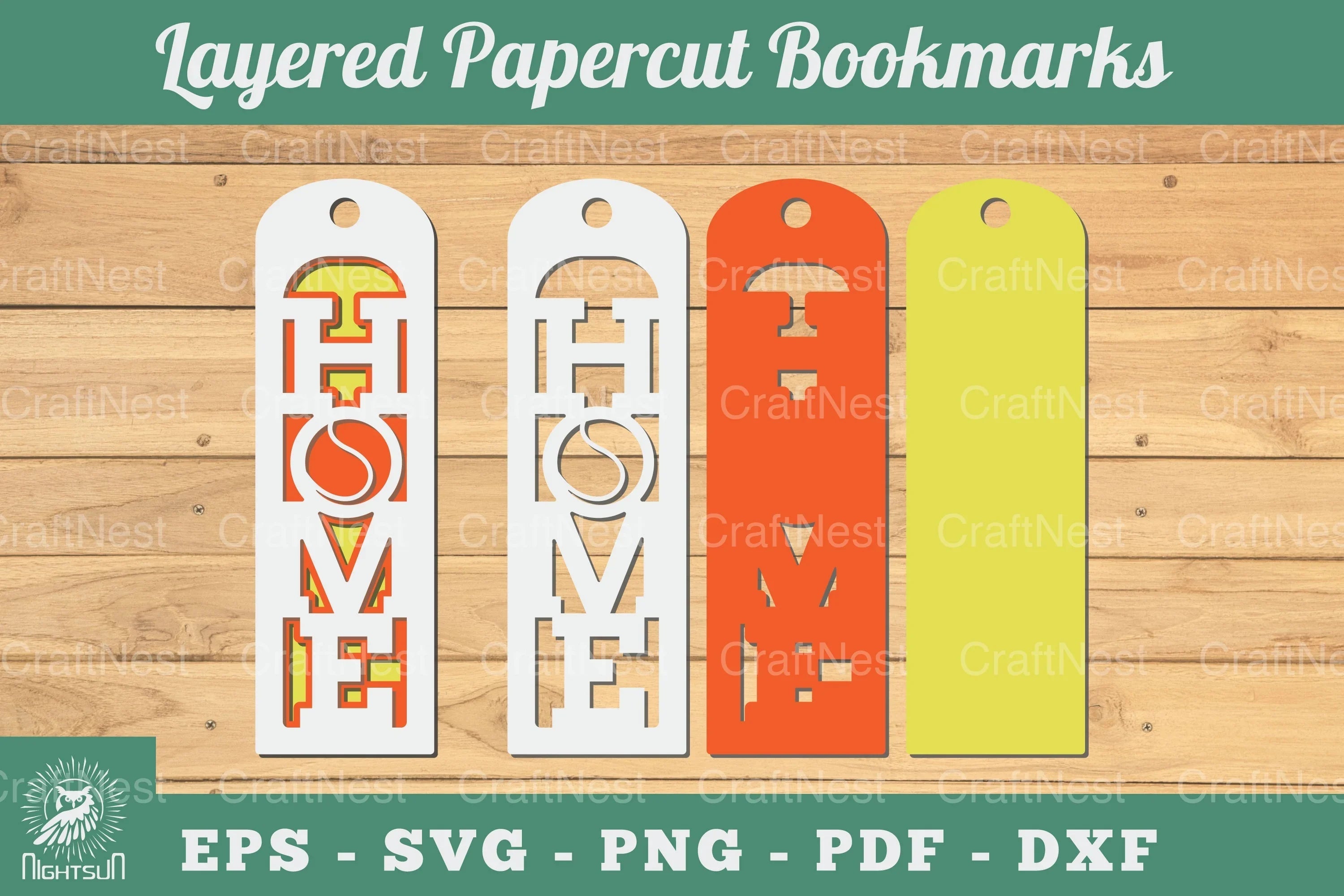 Baseball Home 3D Papercut Bookmarks Clipart Bundle - CraftNest - Digital Crafting and Art
