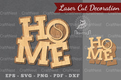 Baseball Home Laser Cut Decoration Clipart Bundle - CraftNest - Digital Crafting and Art