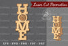Baseball Home Laser Cut Decoration Clipart Bundle