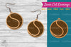 Baseball Laser Cut Earrings SVG Bundle