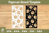 Baseball Papercut Stencil Template Bundle