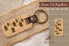 Bat Laser Cut Keychain Design Bundle