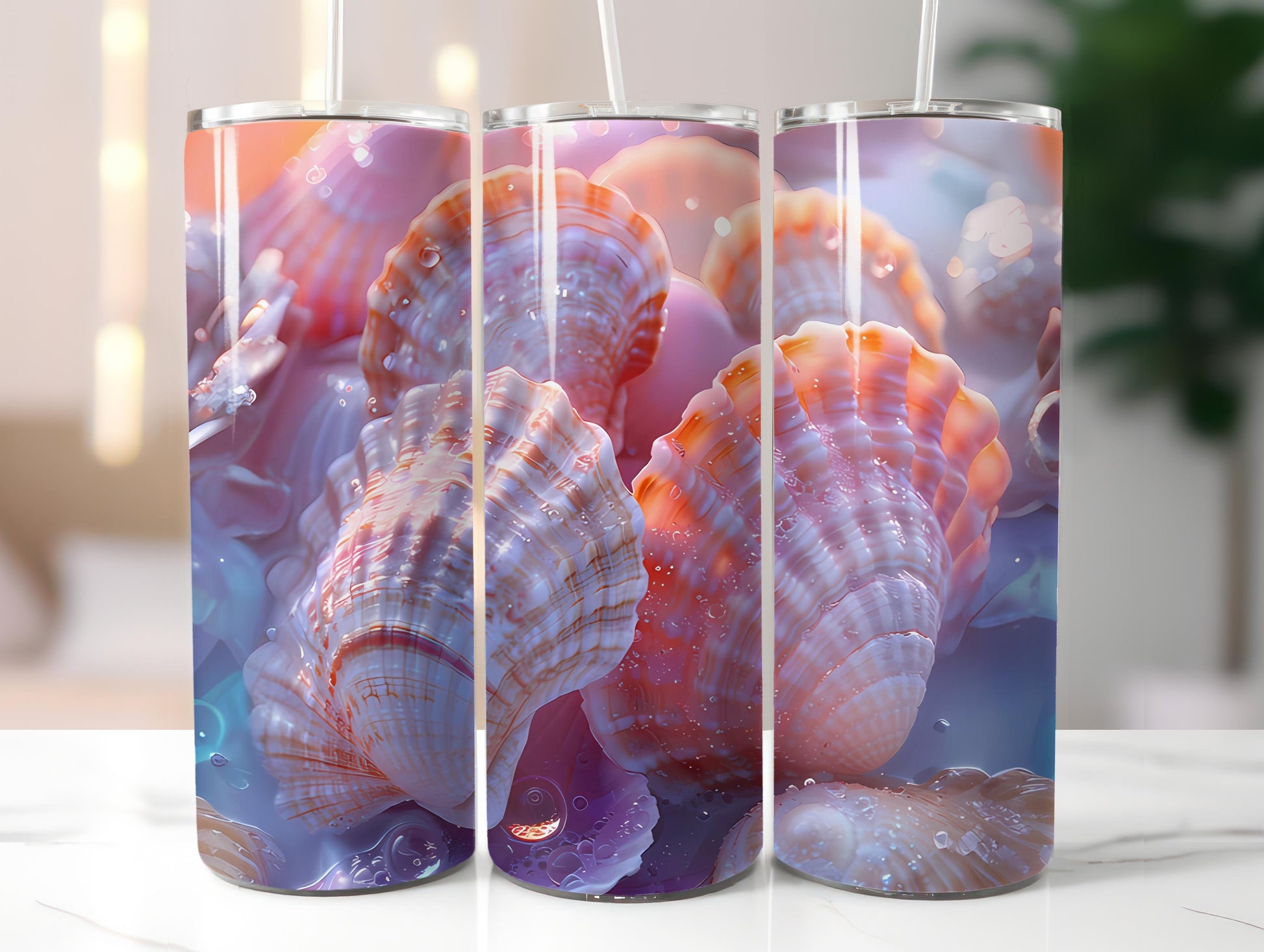 Beachcombing 3 Tumbler Wrap - CraftNest - Digital Crafting and Art