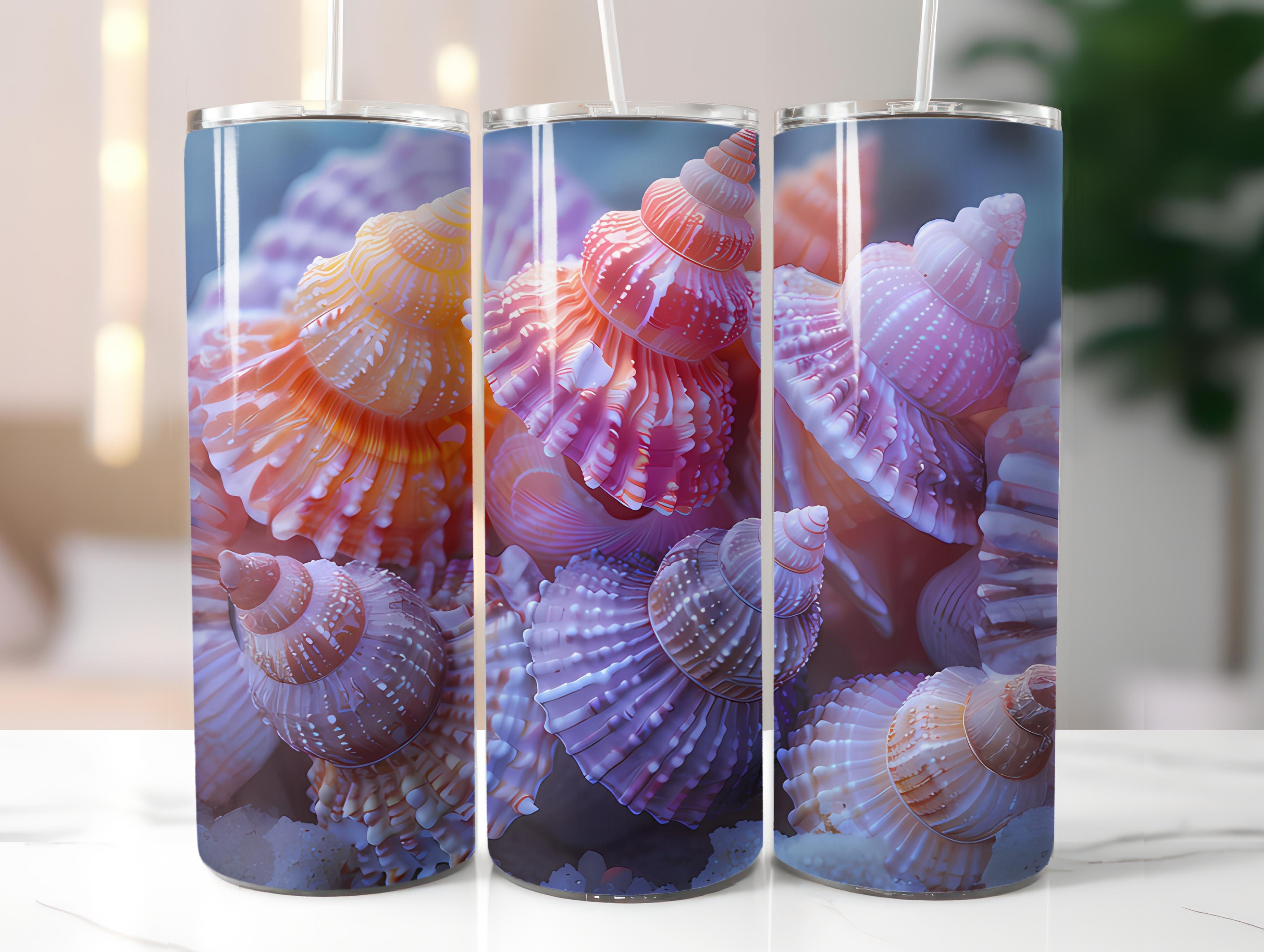Beachcombing 5 Tumbler Wrap - CraftNest - Digital Crafting and Art