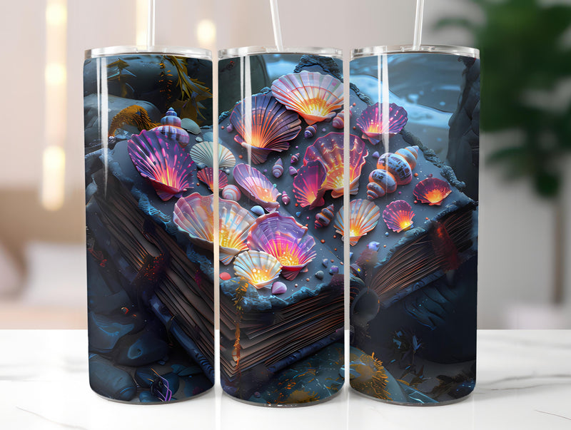 Beachcombing 2 Tumbler Wrap - CraftNest - Digital Crafting and Art