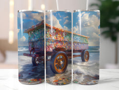 Beachcombing 7 Tumbler Wrap - CraftNest - Digital Crafting and Art