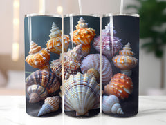 Beachcombing 4 Tumbler Wrap - CraftNest - Digital Crafting and Art