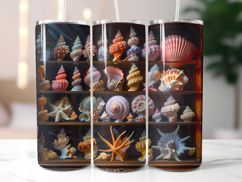 Beachcombing 3 Tumbler Wrap - CraftNest - Digital Crafting and Art