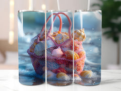 Beachcombing 5 Tumbler Wrap - CraftNest - Digital Crafting and Art