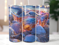 Beachcombing 4 Tumbler Wrap - CraftNest - Digital Crafting and Art