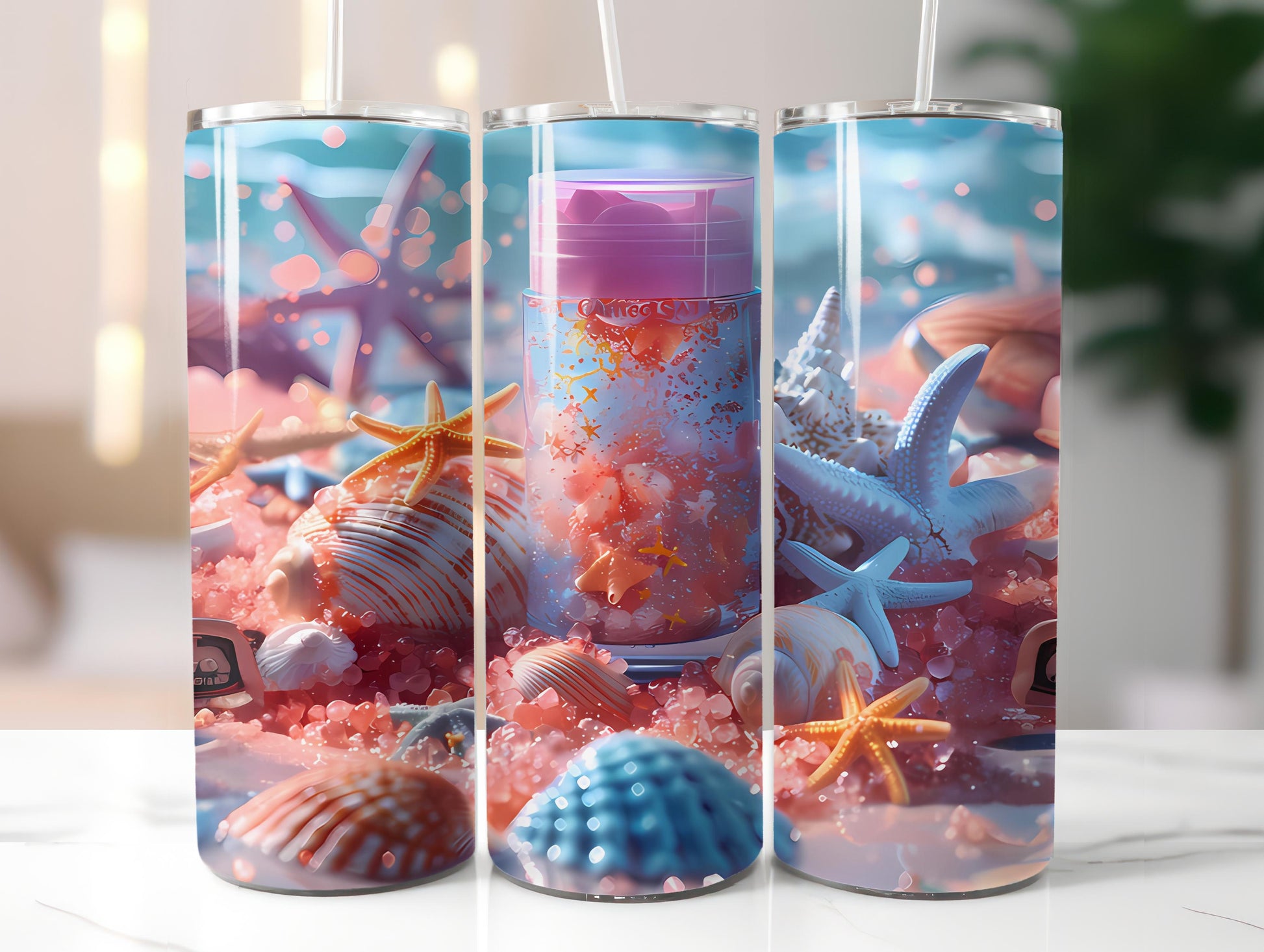 Beachcombing 1 Tumbler Wrap - CraftNest - Digital Crafting and Art