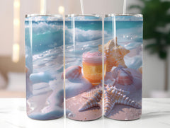 Beachcombing 6 Tumbler Wrap - CraftNest - Digital Crafting and Art