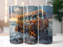 Beachcombing 7 Tumbler Wrap - CraftNest - Digital Crafting and Art