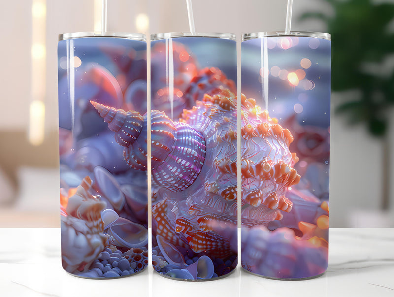 Beachcombing 6 Tumbler Wrap - CraftNest - Digital Crafting and Art